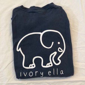 Ivory Ella Navy Long Sleeve